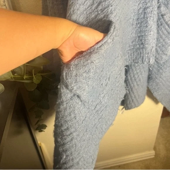 One size MELROSE & MARKET baby sky blue poncho - Picture 5 of 9